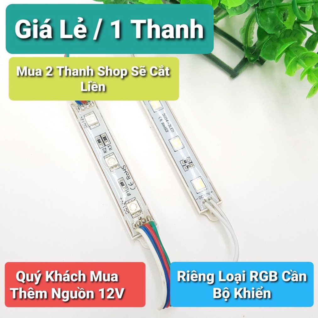 Led 12V 3 Bóng Siêu Sáng 🍀Đèn 12V trang trí Bể Cá deco tiểu cảnh