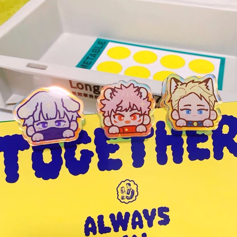 Kẹp giấy/vở/tài liệu dàn Jujutsu Kaisen