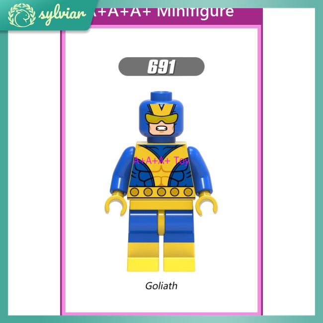 Bộ Đồ Chơi Lắp Ráp Mô Hình Nhân Vật Siêu Anh Hùng X0170