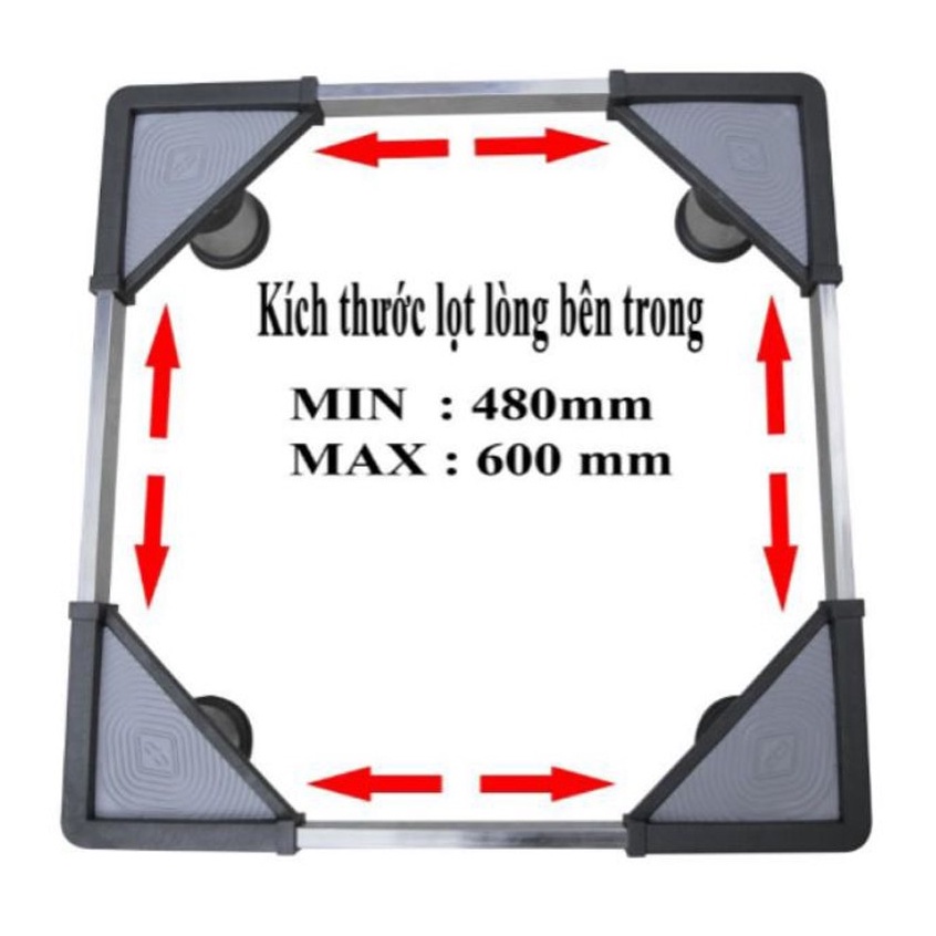 Kệ Máy Giặt – Chân Kê Máy GIặt , Tủ Lạnh Đa Năng
