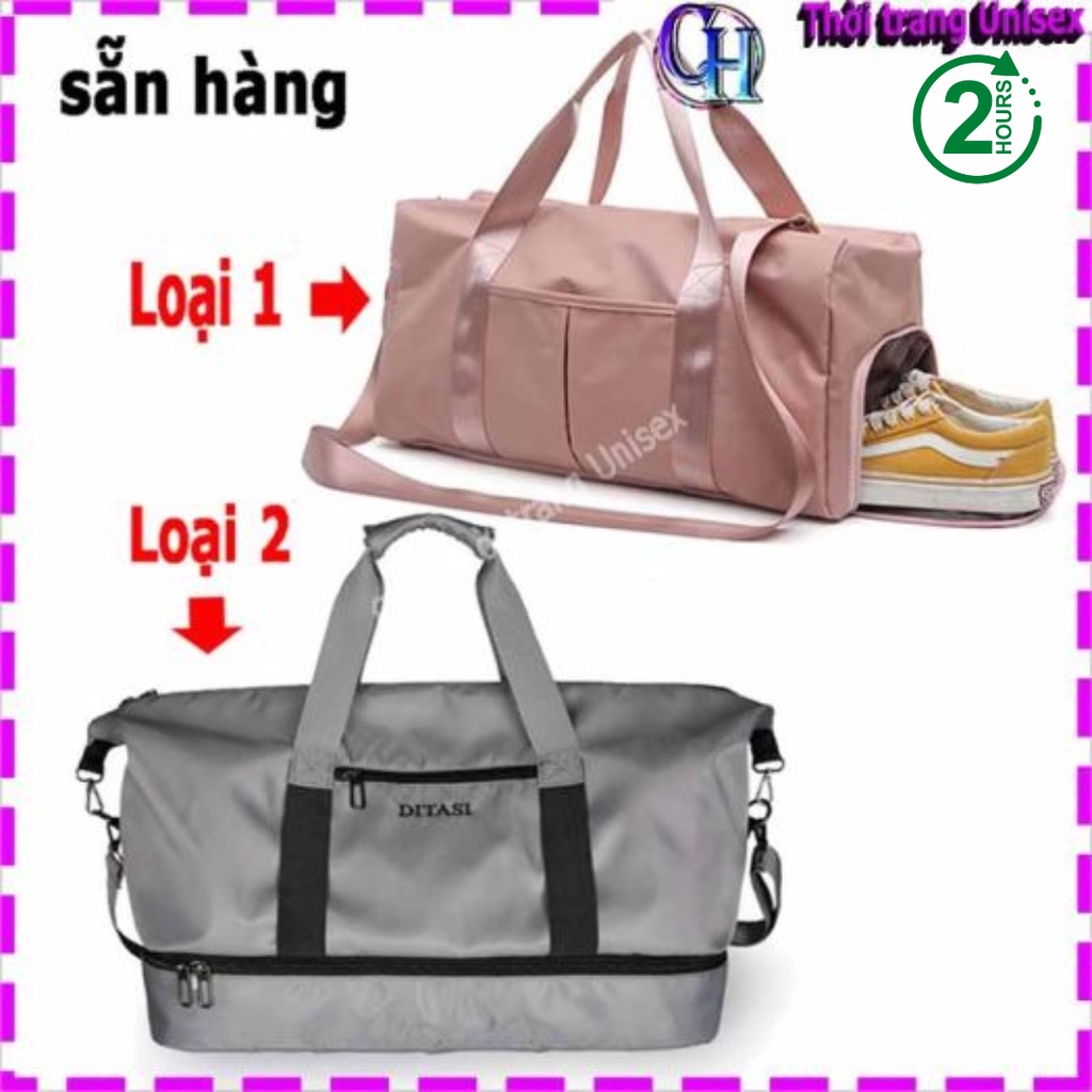 HÀNG SẴN GIAO NGAY  Túi du lịch cao cấp cở lớn có thể xách tay đeo chéo - nhiều ngăn đ