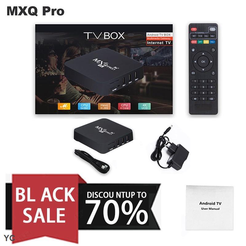 Đầu Tv Box Mxq Pro 4k Hd 5g 16 Gb + 256 Gb Wi-Fi Android 10.1 ChấT LượNg Cao KèM Phụ KiệN