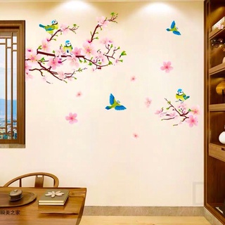 Decal dán tường cành đào nhỏ