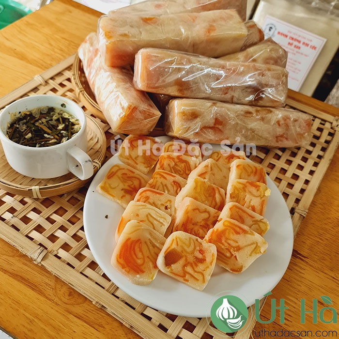 Bánh Bó Quảng Ngãi Cây 300gr Bánh Tươi Dẻo Ngon - Út Hà Đặc Sản