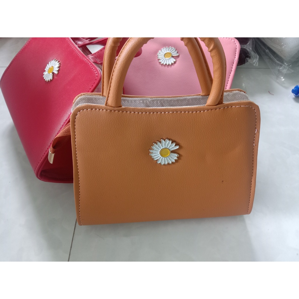 Túi xách công sở hoa cúc