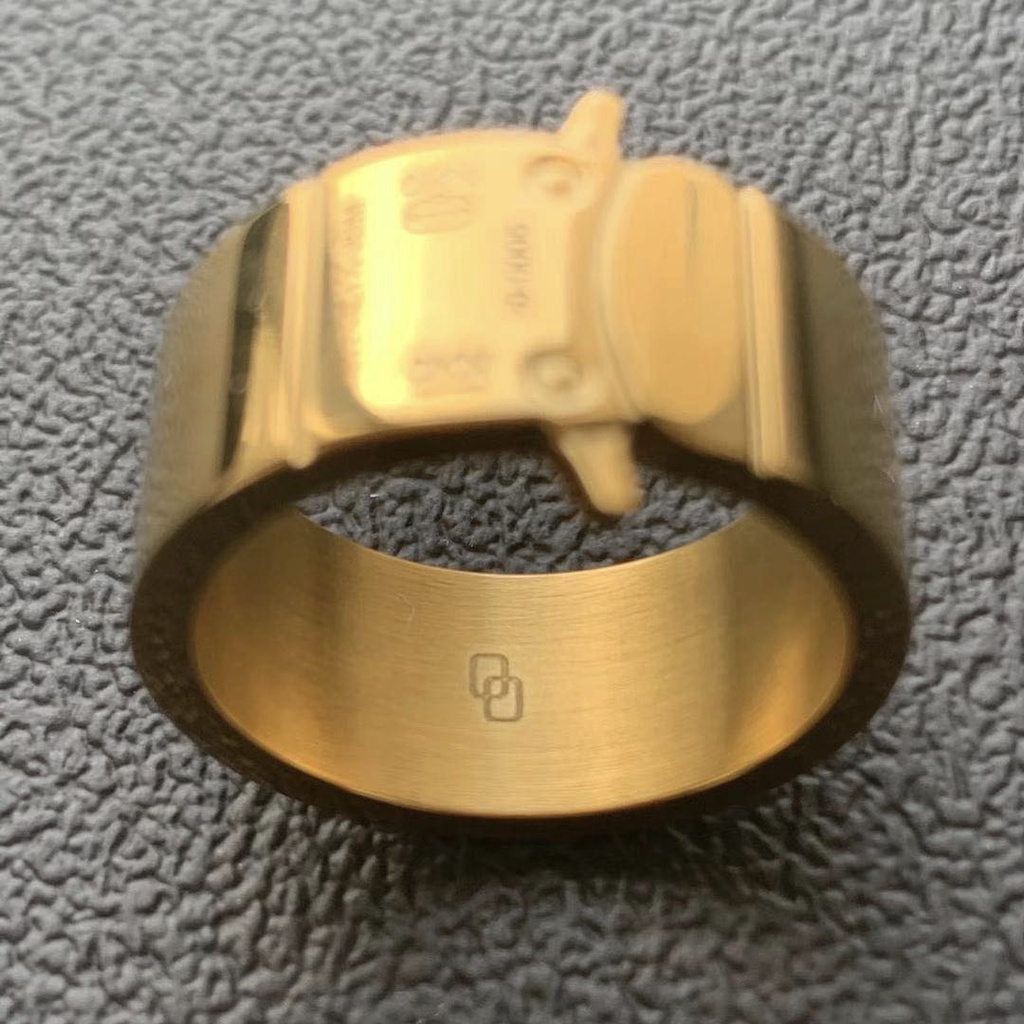 Nhẫn 1017 ALYX 9SM buckle ring ss21