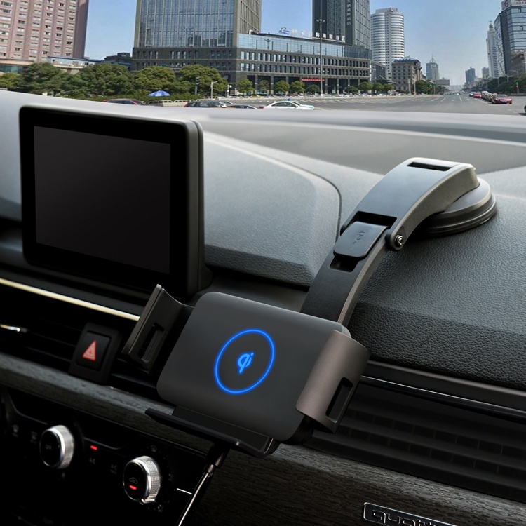 Đế Sạc Điện Thoại Không Dây 15W Gắn Lỗ Thông Gió Xe Hơi Cho Samsung Galaxy Z Fold 4 3 iPhone 13 12 Pro Max