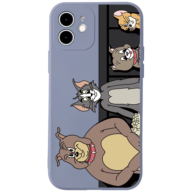 Ốp lưng JURSUE chống bẩn hoạt hình dễ thương đẹp cho iPhone 13 12 11 Pro Max SE 2020 X XR XS ip 8 7 6 6S Plus kute Y92