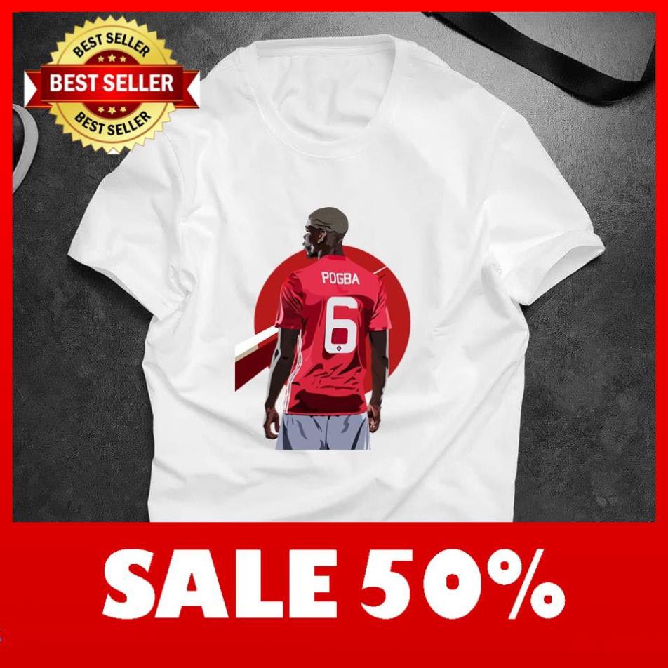 [Freeship] Áo Thun In Hình Paul Pogba Mã 09 - Áo In Hình Cầu Thủ Bóng Đá