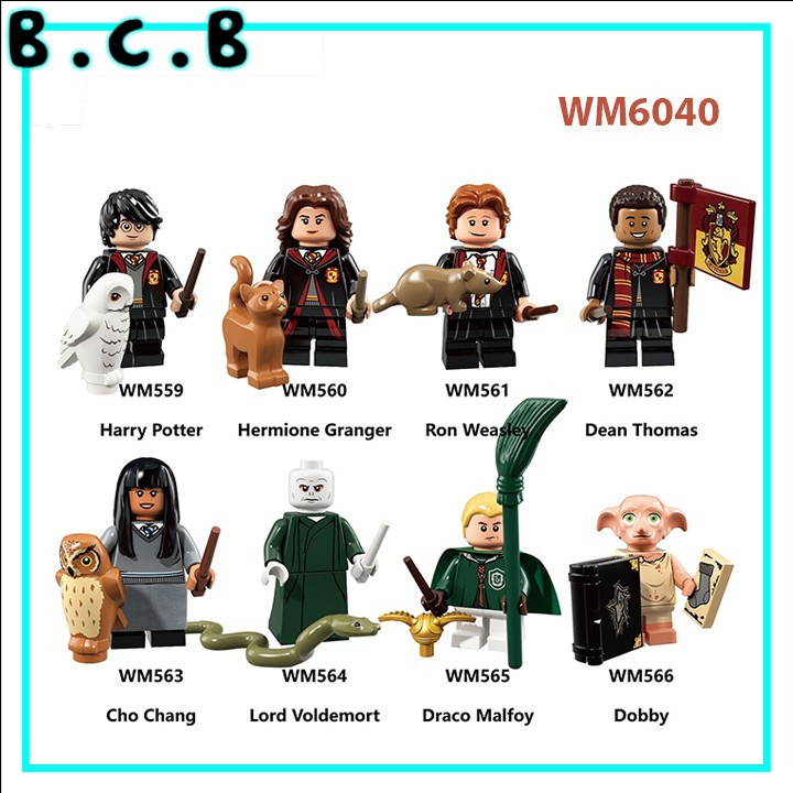 WM6040 (CÓ SẴN) - Shopee Minifigures các nhân vật trong Harry Potter - Đồ chơi Lắp ghép Xếp hình Mini Mô hình.