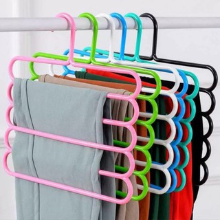 MÓC TREO KHĂN, TREO QUẦN ÁO , MÓC NHỰA  5 TẦNG TIỆN LỢI 88203 Home Store 88