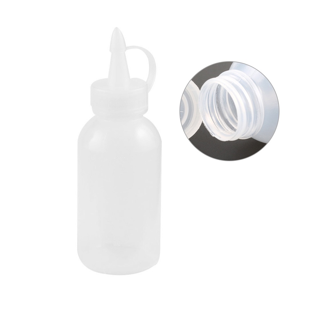Chai Rỗng 30ml Dùng Đựng Keo Dán/Thiệp Kim Trong Suốt Tiện Dụng