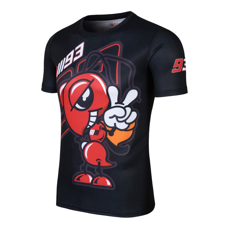 Áo thun nam tay ngắn cổ tròn có in hình chữ thời trang phong cách