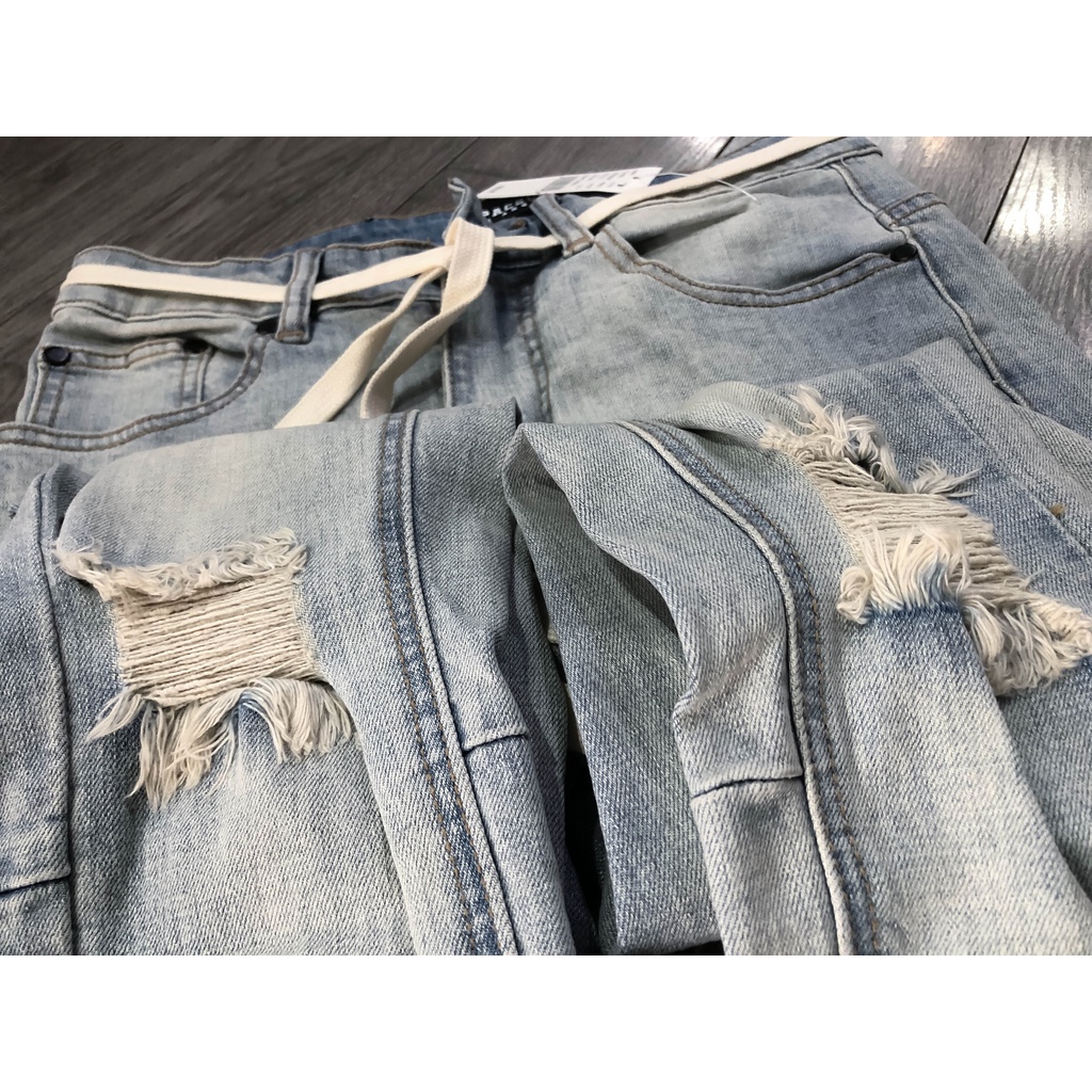 Quần Jean Blue rách gối PACSUN