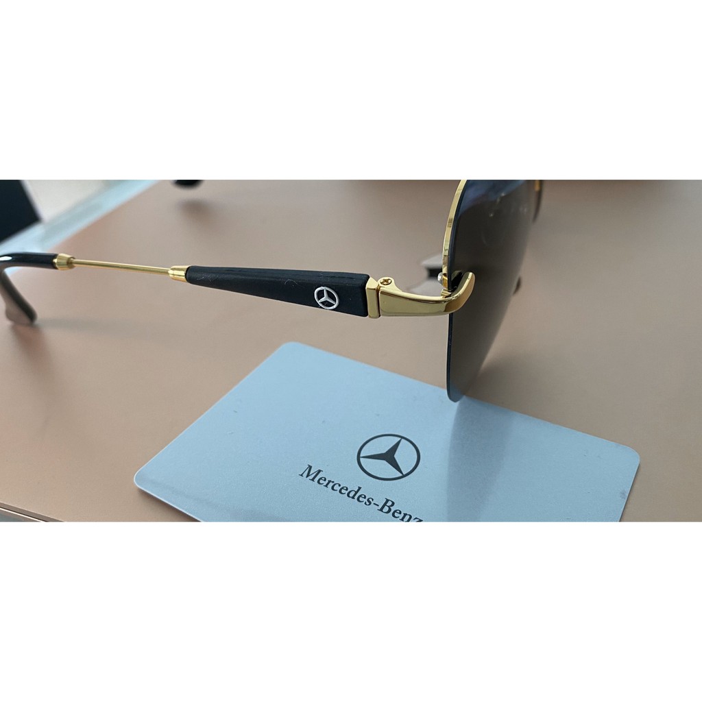 Kính Nam Mercedes Benz "Gọng Đen, Gold" siêu chất lượng | BigBuy360 - bigbuy360.vn
