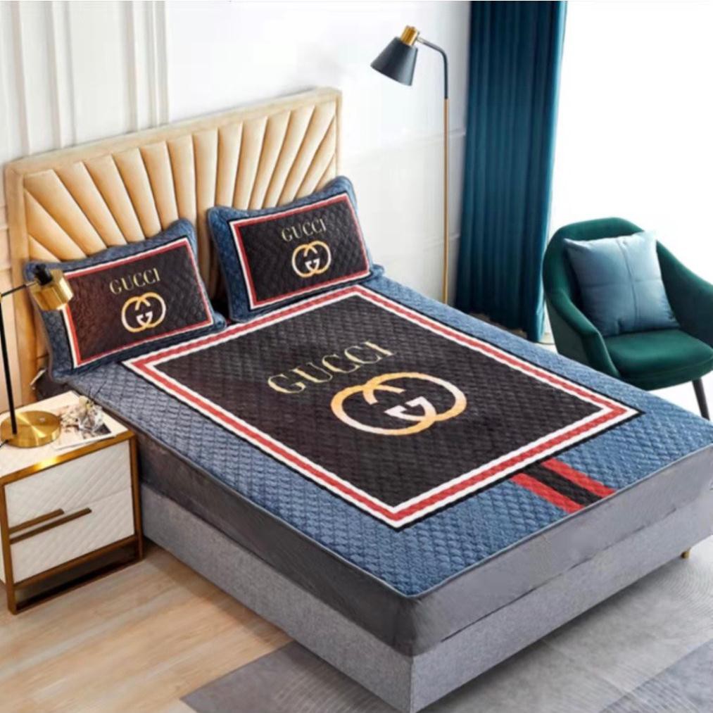 Bộ Ga Gối Nỉ Nhung Thương Hiệu Cao Cấp 2021