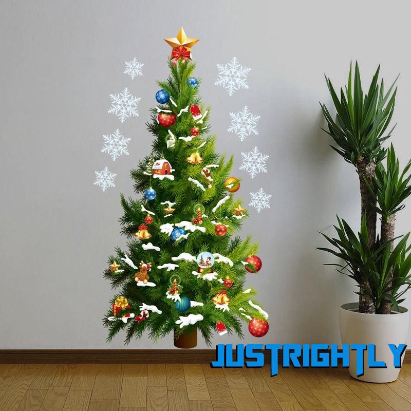Decal Dán Tường Hình Cây Thông Noel