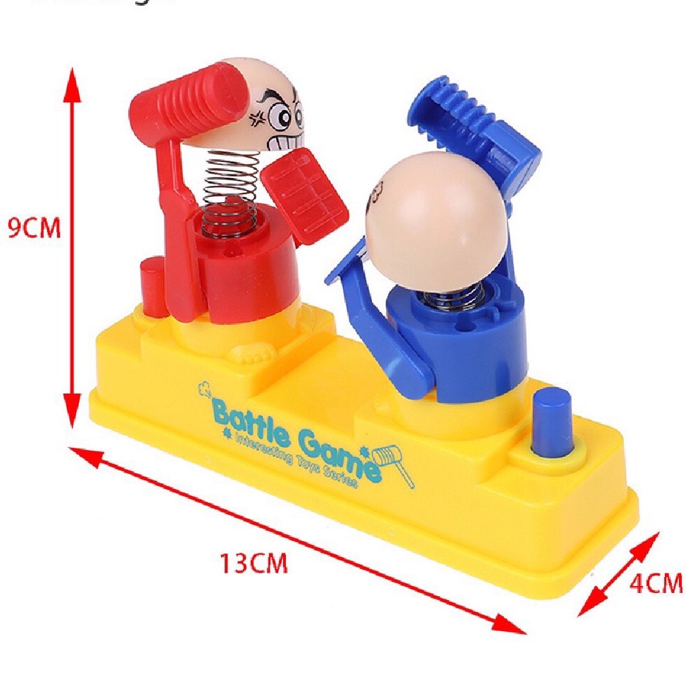 Đồ Chơi Đối Kháng Võ Sĩ Song Đấu Battle Game - Trò Chơi Đập Búa Gõ Đầu Vui Nhộn Hấp Dẫn