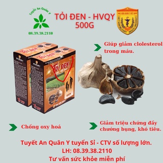 Tỏi đen học viện quân y - hộp 500 gram