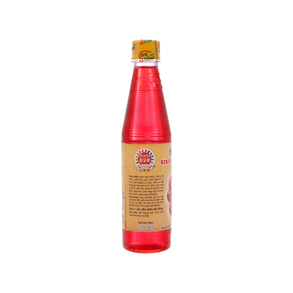 Sirô hương cherry Trinh 350ml