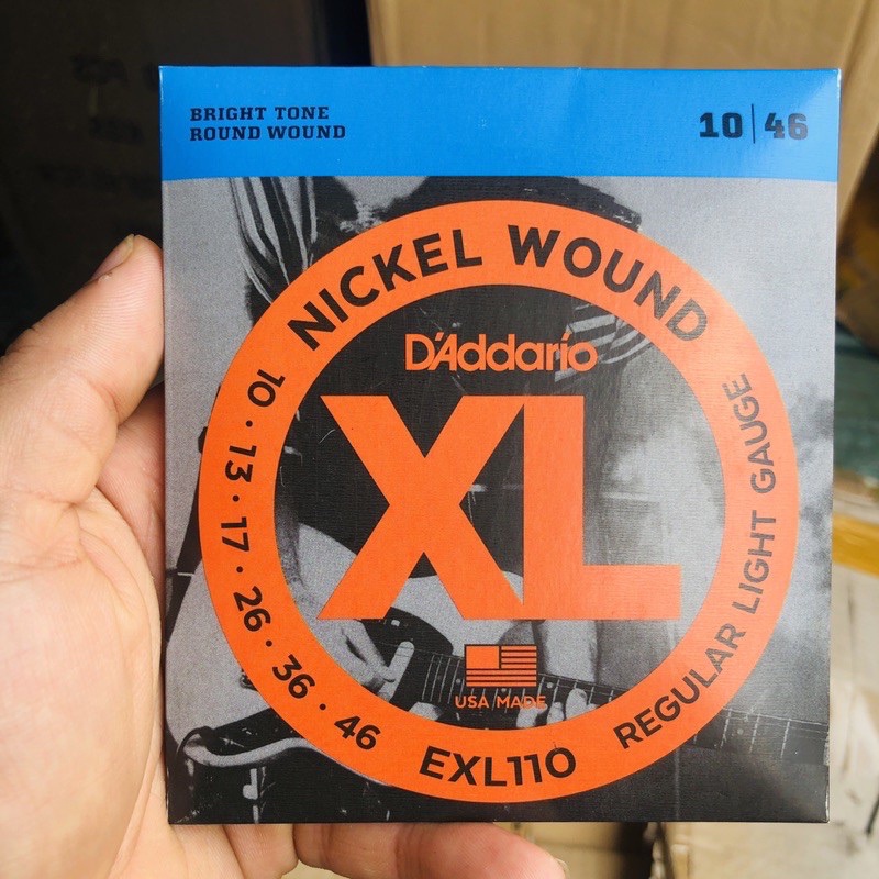 Dây Đàn Guitar Điện D'Addario chất lượng EXL110, EXL120, EXL130