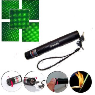 Đèn Pin Sạc Chiếu Tia Laser 303 (Pin + Sạc + Hộp)