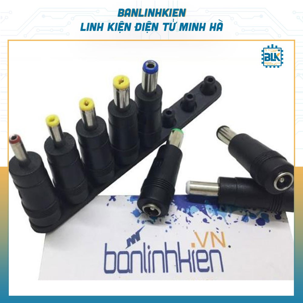 Bộ Đầu Chuyển Đổi DC5.5x2.1MM 8 Chi Tiết