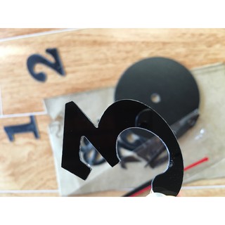 2 Đồng hồ dán tường trang trí 3D