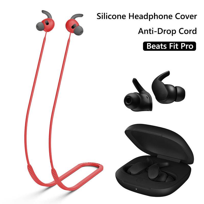 Dây Đeo Cổ Bằng Silicone Chống Thất Lạc Cho Tai Nghe Beats Fit Pro
