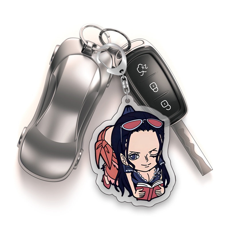 Attract Móc Khóa Acrylic Hai Mặt Hình Nhân Vật Anime ONE PIECE Peripheral Hai Mặt Làm Quà Tặng