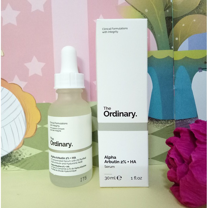 Serum dưỡng trắng da Alpha Arbutin 2% + HA The Ordinary