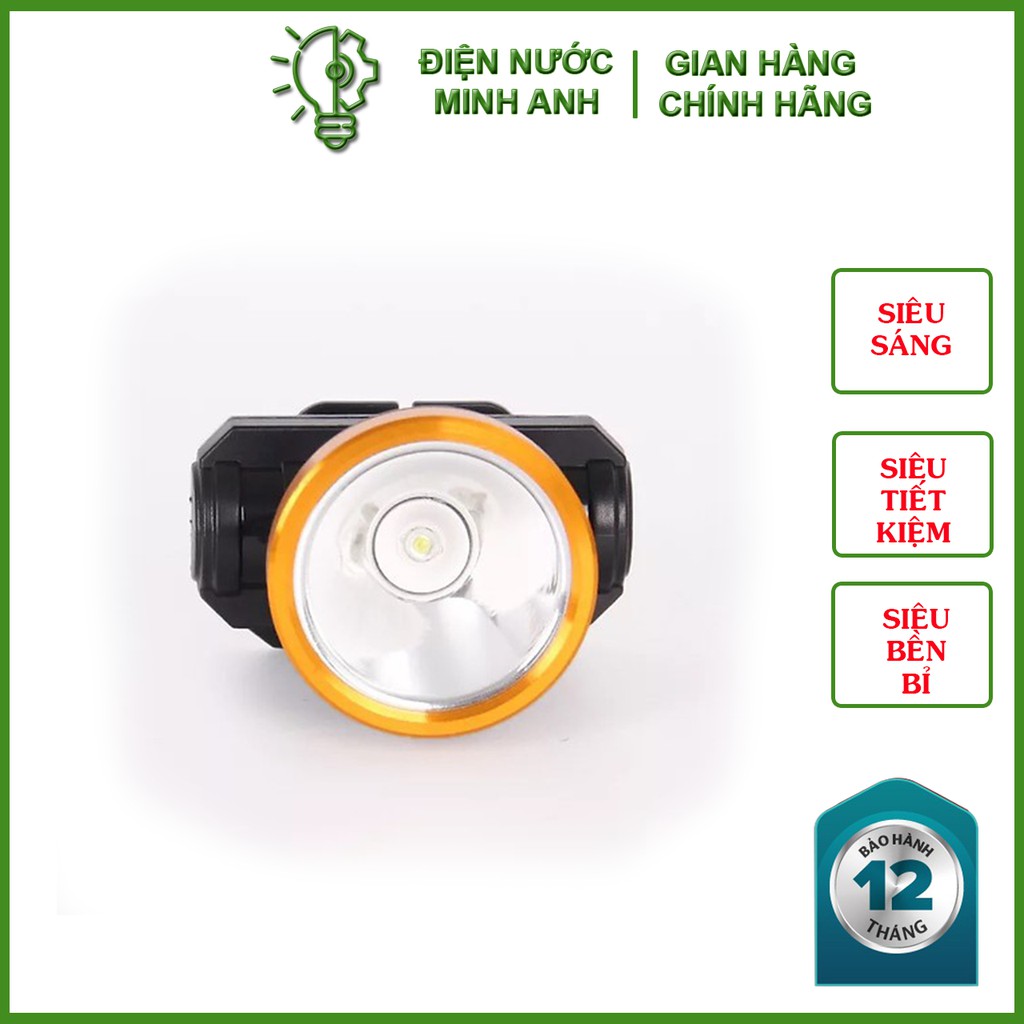 Đèn Pin Đội Đầu, Đèn Pin Bóng LED Siêu Sáng G8-A4 Pin Sạc, Siêu Tiết Kiệm, Điện Nước Minh Anh