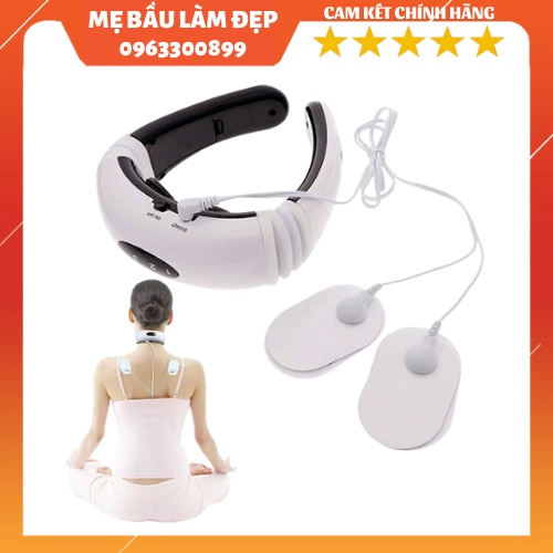 [GIẢM ĐAU VAI GÁY HẬU COVID] Máy Massage Cổ Vai Gáy 6 Chế Độ - Bảo hành 3 tháng