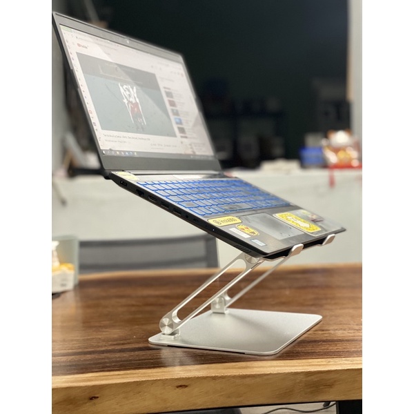 Giá đỡ tản nhiệt cho Macbook Laptop (9 inch đến 17 inch) hiệu Nillkin ProDesk Adjustable Laptop Stand