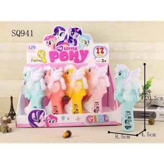 Hộp 12 chiếc quạt bóp mẫu ngẫu nhiên