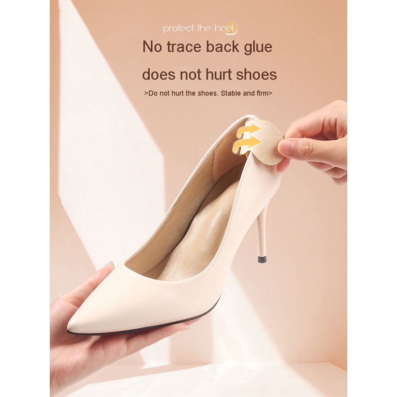 Set 2 Cặp Miếng Dán Lót Giày Cao Gót Giảm Đau Dễ Điều Chỉnh Kích Thước Dành Cho Bạn Nữ Mang Giày Cao Gót