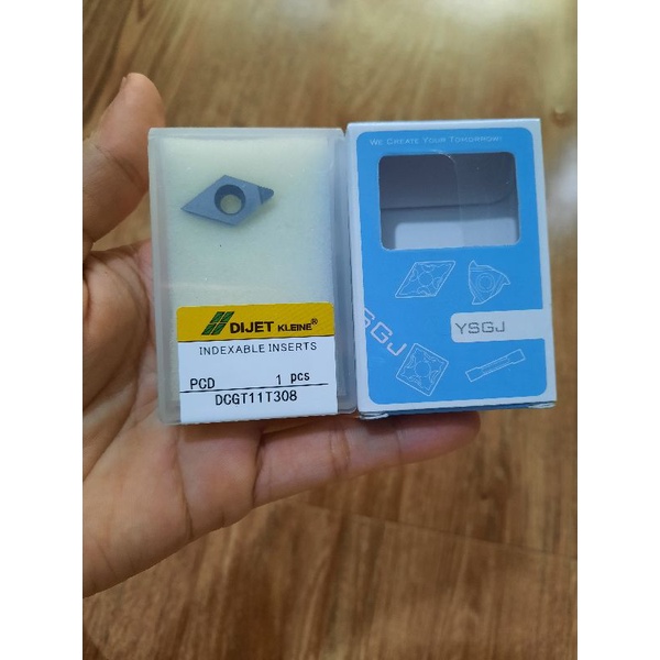 Chip tiện DC11 pcd bóng nhôm 7 màu