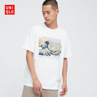  Áo thun UNIQLO UT North Jai-Toned Hokusai màu sắc thời trang 