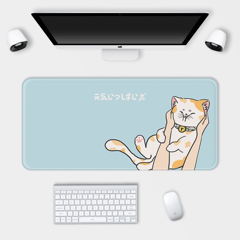 Tấm Lót Chuột Máy Tính Chống Trượt Chống Thấm Nước Họa Tiết Hoạt Hình Dễ Thương Độc Đáo DIY