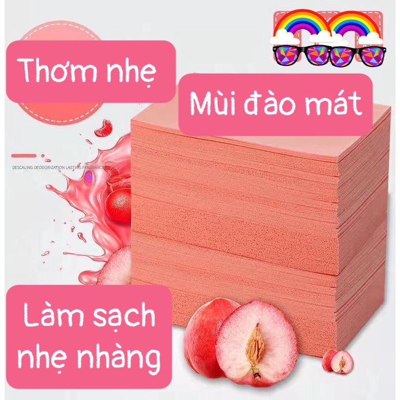 Miếng lau sàn hoà tan 👍