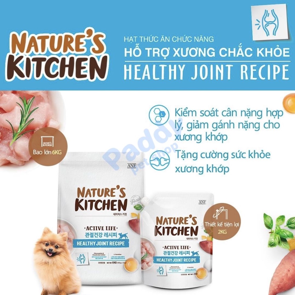  [2kg] Hạt ANF Nature’s Kitchen Chăm Sóc Sức Khỏe Cho Chó Mọi Lứa Tuổi