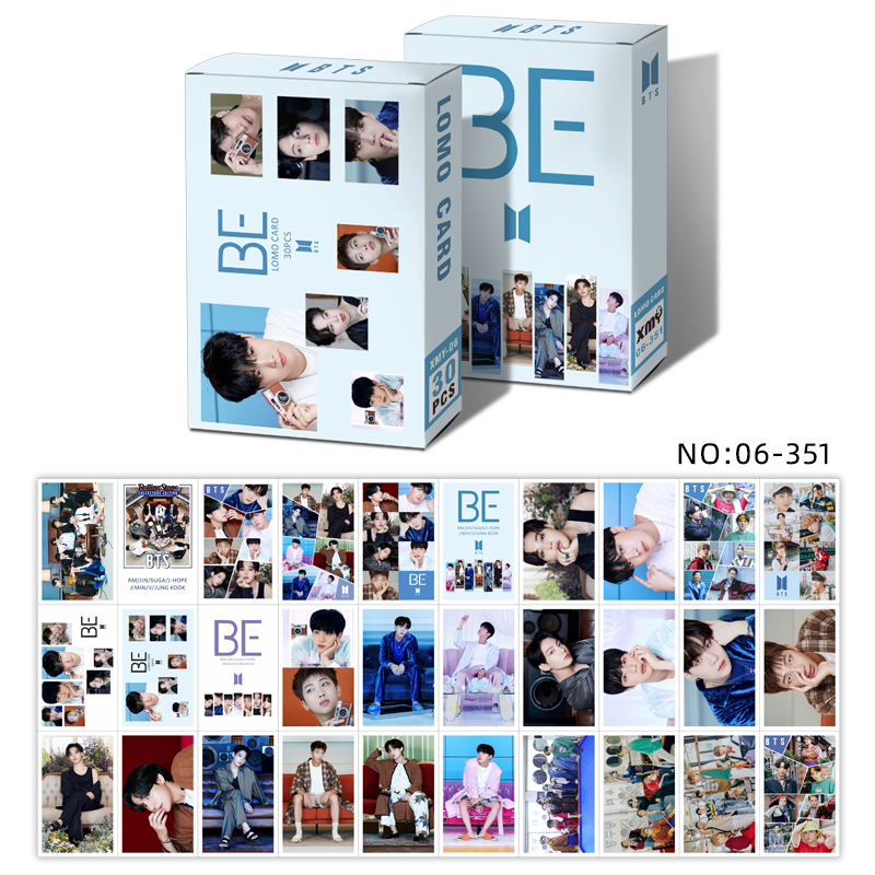 Hộp 30 Ảnh Lomo Card Nhóm Nhạc Bts | BigBuy360 - bigbuy360.vn