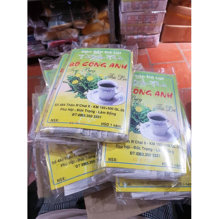Trà bồ công anh Đà Lạt 72 túi lọc