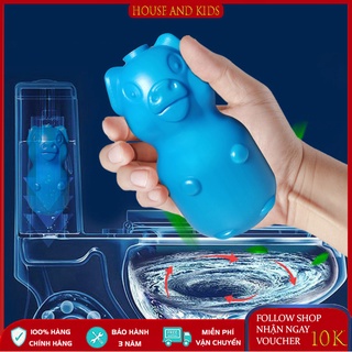 ⚡FREESHIP⚡ Lọ thả bồn cầu hình con lợn siêu tiện lợi, lợn thả bồn cầu tẩy toilet khử mùi kháng khuẩn