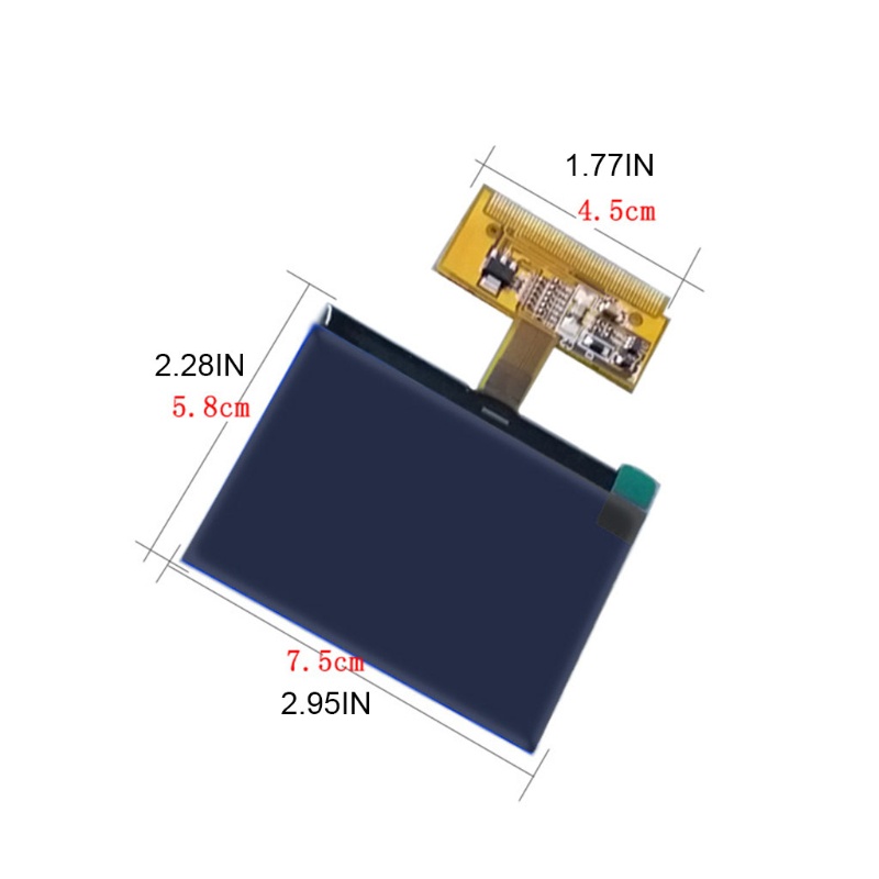 Màn Hình Hiển Thị LCD Chuyên Nghiệp Dễ Lắp Đặt Cho Xe Hơi A3 A4 A6 S3 S4 S6