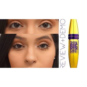 Mascara Maybelline Dày Và Dài Mi Big Shot (10ml) - Đen