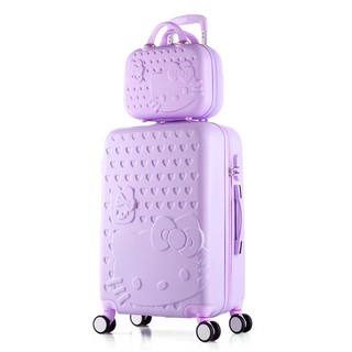 BỘ 3 CHIẾC VAlY (14+20+24) HELLO KITTY SIÊU CUTE
