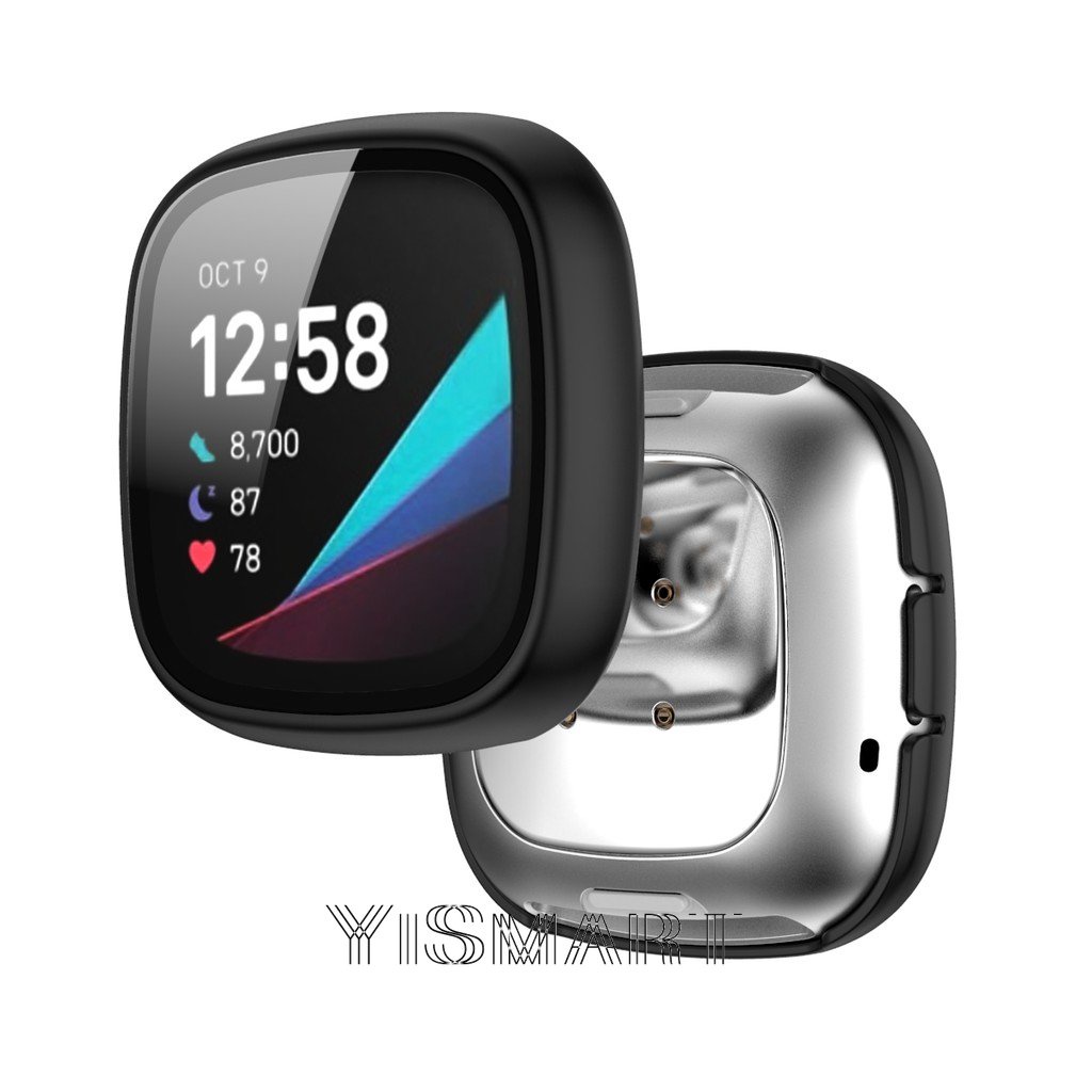 Ốp Cứng Chống Sốc Chống Trầy Xước Bảo Vệ Màn Hình Cho Fitbit Versa 3 / Fitbit Sense 3