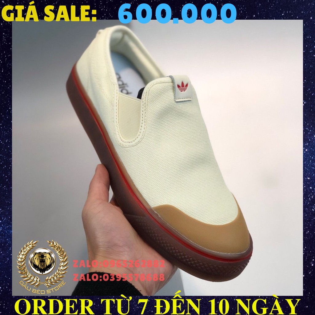 📦 FULLBOX 🌐 ORDER 🎀 SALE 50% 🎀 💯 ẢNH THẬT 🏷 Adidas Nizza Rf Slip On 🏷 👟 GIÀY NAM NỮ 👟