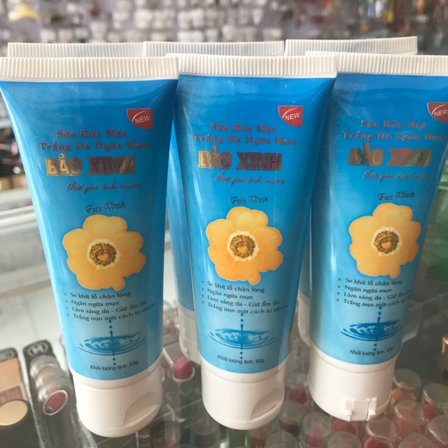 SỮA RỬA MẶT TRẮNG DA NGỪA MỤN BẢO XINH